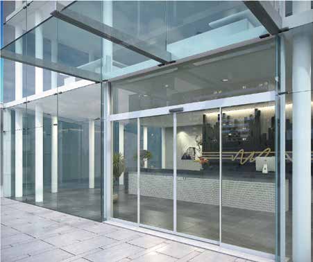 亚萨合莱ASSA ABLOY 必盛 SL580 自动平滑门机组
